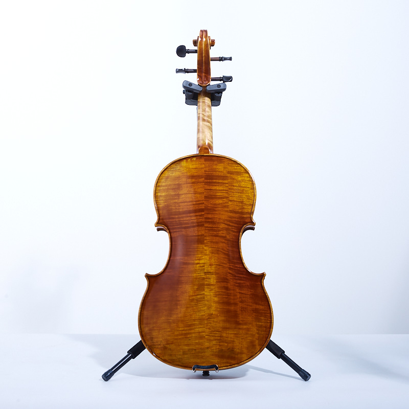 Жаңы баштагандар үчүн антиквардык кол менен жасалган виола Дүң баасы ---- Beijing Melody YVAA-200 (4)