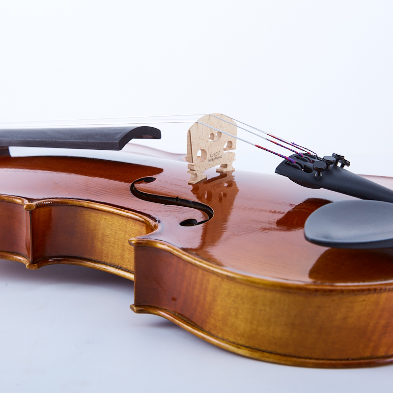 Ръчно изработена антична цигулка за начинаещи Цена на едро---- Beijing Melody YVA-200 (3)