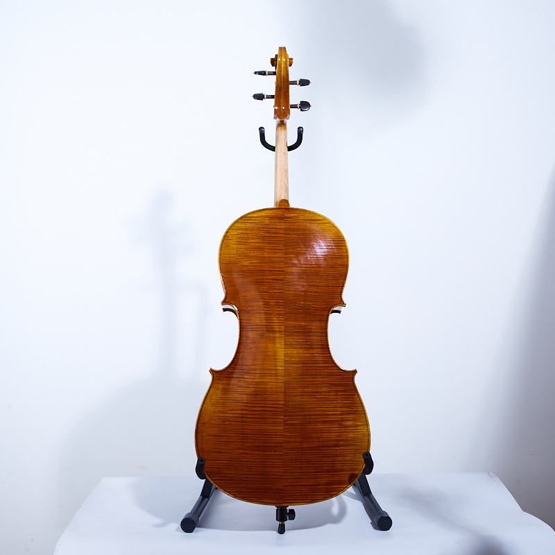 Яклухт виолончели пешрафтаи антиқа барои бозигарони пешрафта ---- Beijing Melody YCA-600 (2)